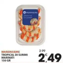 Mercati di Città La Prima Mareinsieme tropical di surimi marinati offerta