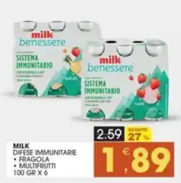 Mercati di Città La Prima Milk benessere Sistema immunitario offerta