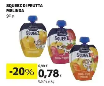 Coop Squeez mela golden 90 g(ml) offerta