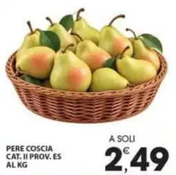Mercati di Città La Prima Pere coscia offerta