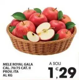 Mercati di Città La Prima Mele royal gala offerta