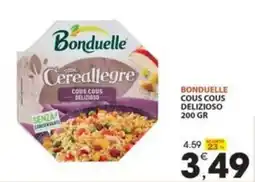 Mercati di Città La Prima Bonduelle Cereallegre Cous Cous Delizioso offerta