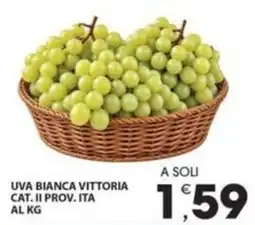 Mercati di Città La Prima Uva bianca vittoria offerta
