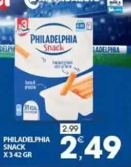 Mercati di Città La Prima Philadelphia Snack offerta