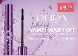 Smoll Pupa Vamp! Wash Off Mascara Tubing Volume Vamp! offerta