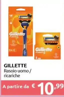 Smoll Gillette Rasoi uomo / ricariche offerta