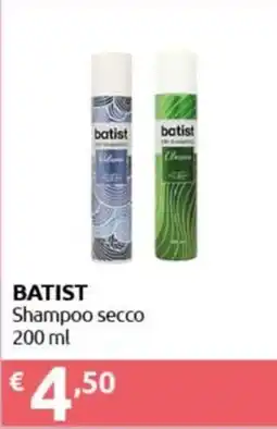 Smoll Batist Shampoo secco offerta