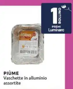Smoll Piùme vaschette in alluminio assortite offerta