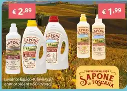 Smoll Sapone di Toscana Detersivo Lavatrice offerta