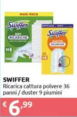 Smoll Swiffer ricarica cattura polvere offerta
