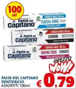 Europlanet Casa Pasta del Capitano dentifricio assortiti offerta