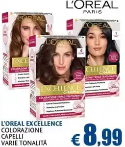 Europlanet Casa L'Oréal Excellence colorazione capelli offerta
