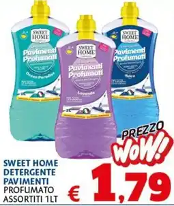 Europlanet Casa Sweet Home Detergente Pavimenti Profumato offerta