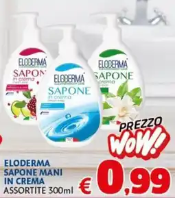 Europlanet Casa Eloberma sapone mani in crema offerta