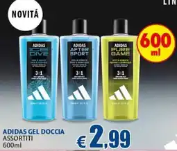Europlanet Casa Adidas gel doccia assortiti offerta