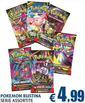 Pokemon bustina serie assortite