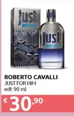 Smoll Roberto Cavalli Just for Him offerta