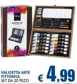 Europlanet Casa Valigetta arte pittorica offerta