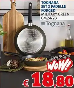 Europlanet Casa Set 2 padelle forgiato military green offerta