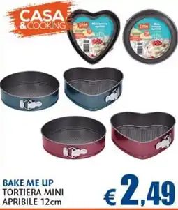 Europlanet Casa Bake Me Up Tortiera Mini Apribile offerta