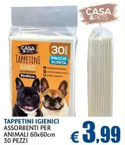 Europlanet Casa Tappetini igienici assorbenti per animali Casa & Pets offerta