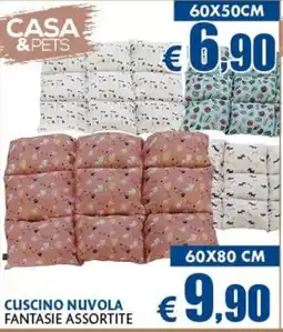 Europlanet Casa Cuscino nuvola fantasie assortite offerta