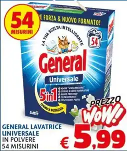 Europlanet Casa General lavatrice universale offerta