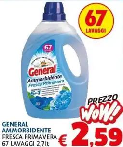 Europlanet Casa General Ammorbidente Fresca Primavera offerta