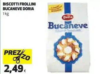 Coop Biscotti frollini bucaneve offerta