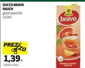 Coop Rauch - bravo ananas 1500 g(ml) offerta