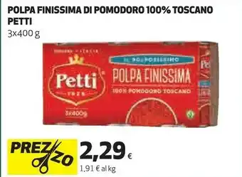 Coop Polpa finissima di pomodoro 100% toscano offerta