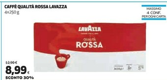 Coop Caffè qualità rossa offerta
