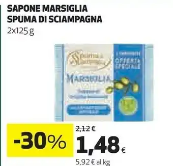 Coop Sapone marsiglia offerta