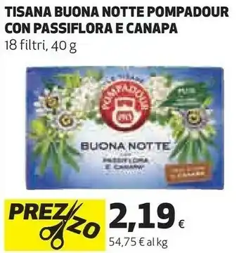 Coop Tisana buona notte 40 g offerta