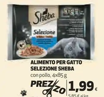 Coop Alimento per gatto selezione con pollo offerta