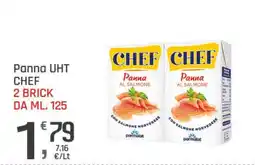 Supermercati Dok Panna UHT CHEF offerta