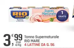 Supermercati Dok Tonno Supernaturale RIO MARE offerta
