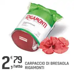 Supermercati Dok Carpaccio di bresaola Rigamonti offerta