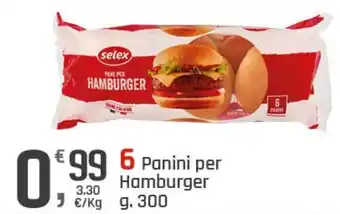 Selex Panini per Hamburger