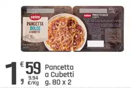 Supermercati Dok Selex Pancetta a Cubetti offerta