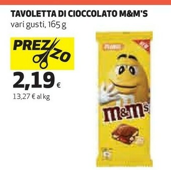 Coop Tavoletta di cioccolato offerta
