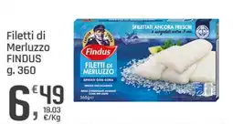 Supermercati Dok Filetti di Merluzzo Findus offerta