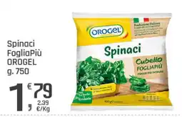 Supermercati Dok Spinaci FogliaPiù OROGEL offerta