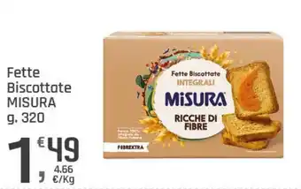 Fette Biscottate Integrali Misura