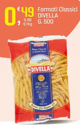 Supermercati Dok Penne Ziti Rigate Divella offerta