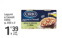 Supermercati Dok Legumi e Cereali Cirio offerta