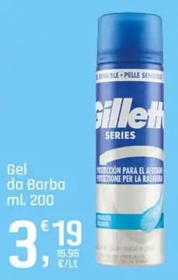 Supermercati Dok Gillette Series Gel da Barba offerta