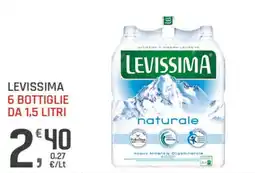 Supermercati Dok Levissima Naturale offerta