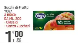 Supermercati Dok Succhi di Frutta Yoga offerta