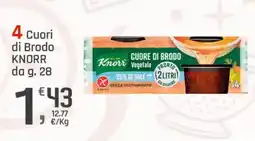 Supermercati Dok Cuori di Brodo Knorr offerta